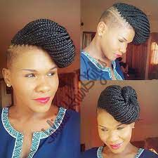 Homepage Voice Of Hair Braids With Shaved Sides Natural Hair Styles Shaved Side Hairstyles