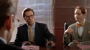 The iconic business card scene from american psycho (2000), starring christian bale as serial killer patrick bateman. The American Psycho Business Card Scene But It S Cat Pics