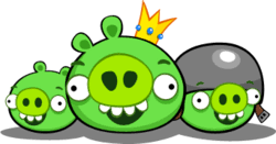 Foreman pig as a fireman. Bad Piggies Angry Birds Wiki Fandom