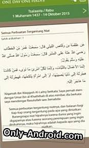 Pusat kajian hadis menyadari hal ini dan menyusun program dengan moto mudah, simpel dan menarik, cocok untuk semua kalangan, dan alhamdulillah di awal tahun hijriyah ini berhasil launching program androidnya, satu hari satu hadis. Baixar Satu Hari Satu Hadis Apk No Computador Pc Windows Xp 7 8 10 Mac Os