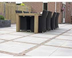 excluton terrastegel grijs 60x60x4 cm kopen bij hornbach tuin tuin bestrating tuin betegelen