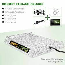 Be wary of crazy claims! Mars Hydro Ts 600 Led Grow Light For Indoor Plants Full Spectrum 100w 1 5ftx1 5ft 2ftx2ft Coverage For Sale Buy Mars Hydro Ts 600 Led Grow Light For Indoor Plants Full Spectrum 100w 1 5ftx1 5ft