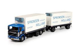 Volvo F12 Van Spronsen Transport Tekno 1 50 Te Koop In Onze Webshop Miniature Vrachtwagens Mercedes