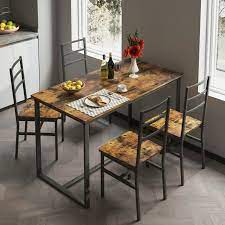 Kitchen Dining Table And Chair Set