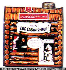 Maybe you would like to learn more about one of these? Towle S Log Cabin Syrup Tin Antique Advertising