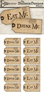 Printable Drink Me Eat Me Tags Alice In Wonderland Decor Party Favors Paper Crafting Instant Download Digital Collage Sheet Vd0352 Alice In Wonderland Tea Party Alice Tea Party Alice In
