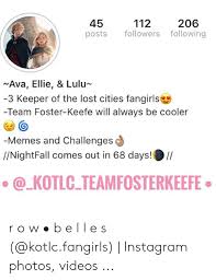 They are about sophie foster, keefe sencen, fitz vacker, sokeefe, sophitz, and much more! 45 112 Posts Followers Following 206 Ava Ellie Lulu 3 Keeper Of The Lost Cities Fangirls Team Foster Keefe Will Always Be Cooler Memes And Challenges Nightfall Comes Out In 68 Days