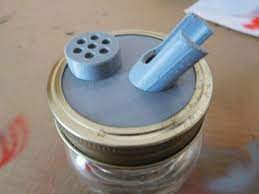 Airbrush Cleaning Pot Stand For Mason Jars 3d Printed Etsy Airbrush Spray Booth Mason Jars Wide Mouth Mason Jars