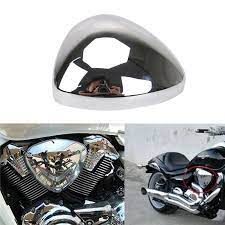 1x Moto Chrome Air Cleaner Filter Cover Cap For Suzuki Boulevard M109 M109r Intruder Vzr1800 Motorcycle Acce Suzuki Boulevard Motorcycle Accessories Motorcycle