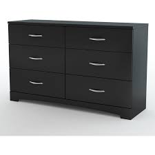 South Shore Soho 6 Drawer Double Dresser Multiple Finishes For Sale Black Dresser Bedroom Black Dressers Double Dresser