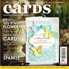 Making a business card out of cardboard, old plastic, tinfoil or any 'found' material makes for an interesting conversation starter. 8 Best Free Cardmaking And Papercraft Magazines To Read Online Ideas Paper Crafts Magazine Cardmaking And Papercraft Cardmaking