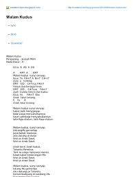 Lirik malam kudus (dua sahabat lama) oleh alfa omega. Malam Kudus