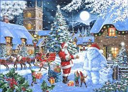 Completed puzzle is 12 x 36. Christmas Jigsaw Puzzles The Yorkshire Jigsaw Store