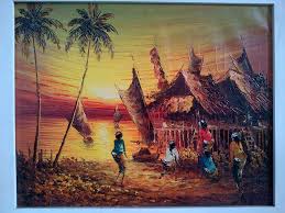  For Sale Waiting Husband From Sailing Oil On Canvas 36 X 46 Cm Call Wa Canvas Paintings For Sale Oil Painting Landscape Oil Painting Texture