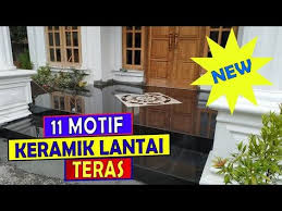 Keramik dinding menjadi kelengkapan eksterior rumah yang akan menambah kesan kuat sebuah rumah. Keramik Tiang Teras Depan