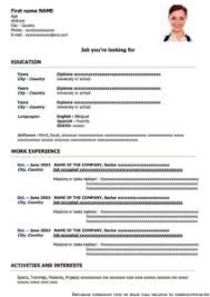 La primera página debería tener tu información de contacto y un resumen. Plantillas Curriculum Vitae En Word En 2021