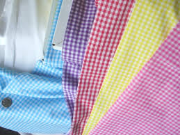 lime green gingham kitchen/cafe curtains