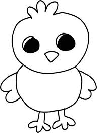 On top of the head, draw a tuft of hair using a curved shape, allowing the lines to meet in sharp points. How To Draw A Baby Chick Easy Video Tutorial Paper Flo Designs