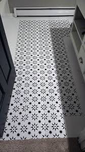 Jazz Up An Old Bathroom Floor Using Stencils Stencil Stories Tile Bathroom Diy Bathroom Bathroom Tile Diy