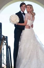Celebrity Wedding Of The Week Ivanka Trump Heiress Businesswoman Model And Jared Ku Celebrity Wedding Gowns Ivanka Trump Wedding Celebrity Wedding Dresses