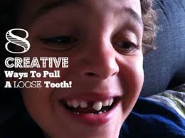 Before you do any work, encourage your child to do it for you. 8 Creative Ways To Pull A Loose Tooth