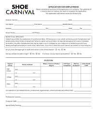 Shoe carnival employs personable workers in footwear sales settings. Shoe Carnival Application Form Edit Fill Sign Online Handypdf