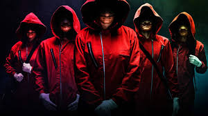 The professor recruits a young female robber and seven other criminals for a grand heist, targeting the royal mint of spain. Money Heist 5 Wraps Filming Cast Poses One Last Time Newsbytes