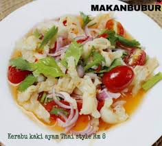 Kerabu kaki ayam ala thai by pak sani fb : Makan Bubur Best Selling Of The Week Kerabu Kaki Ayam Facebook