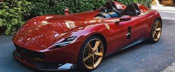 Ferrari unveils the new £1million monza: Red And Gold Ferrari Monza Sp2 With Cioccolato Interior Shows Precious Spec Autoevolution