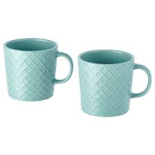 fargrik mug turquoise ikea mugs ikea cups other tableware