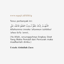 Kultum Singkat Dan Doa Akhir Ramadhan Ngaji Id