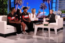 Comedian, talk show host and ice road trucker. Watch Cheer S Navarro Team On The Ellen Degeneres Show Popsugar Fitness