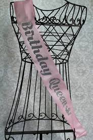 Birthday Queen Crown And Sash Birthday Queen With Crown Applique Birthday Sash Etsy Birthday Sash Pink Sash Sash