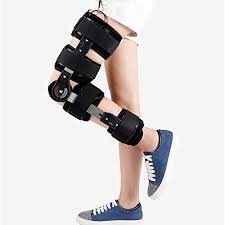 If a brace is prescribed, it should be worn for walking for the first 3 weeks after surgery (with crutches) to prevent your knee from giving way or buckling. Amazon Com Zoe S Health Hinged Knee Brace With Shoulder Strap Hinged Immobilizer For Acl Mcl And Pcl Injury Rom Knee Brace For Women And Men Adjustable Recovery Support For Orthopedic Rehab Post Operative Health Household
