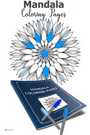 This book consists of 50 unique and beautifully designed illustrations, waiting for colors of your imagination to bring them to life. Mandala Coloring Pages Unique Hand Drawn Designs For Crafts