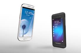 BlackBerry Z10 vs. Galaxy S3