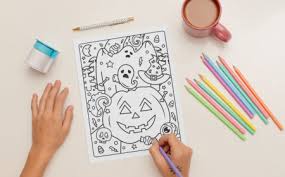 The original format for whitepages was a p. Get Spooky With These Halloween Coloring Pages Archziner Com