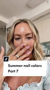 Cute Dip Powder Nail Colors for a Stylish Summer
