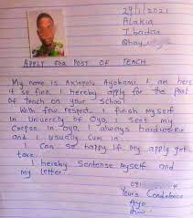 Check spelling or type a new query. Can This Be Real Application Letter From A Man Hoping To Be A Teacher Goes Viral