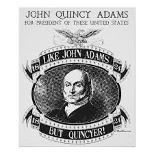 John Quincy Adams 1824 Campaign Poster Zazzle Com Quincy