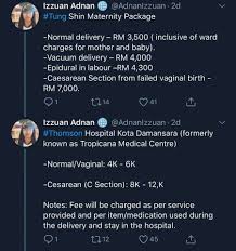 Appointment ni sebab kk ada suruh set appointment kat sana sebab nak scan baby besar. Senarai Kos Bersalin Anda Pilih Hospital Swasta Atau Kerajaan Gaya Hidup Cari Infonet