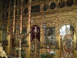 Pictura din interiorul bisericii este realizata de zugravului adam. Manastirea Cernica Interior Manastirea Cernica Bruno