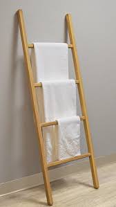 Spa Teak Ladder Towel Rack In 2020 Towel Rack Ladder Towel Racks Towel Rack Pool