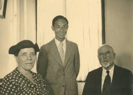 President Olds with Nigerian Students (1963)