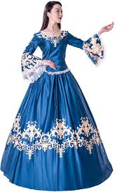 Today i'm writing about another casual late 18th century dress. Amazon Com Masquerade Dress Rococo Baroque Marie Antoinette Ball Dresses Renaissance Dresses For Women 18th Century Dress Clothing