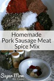 Bjs Mac And Cheese Powder Homemade Pork Sausage Meat Spice Mix Recipe In 2020 Sausage Spices Spice Mixes Homemade Spices