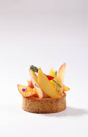 Tartelette Peche Lavande Thuries Gastronomie Magazine Tartelette Alimentation Recettes Sucrees