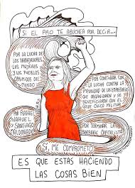 Asumimos el desafío de poner en pie una tercera fuerza política y social. Myriam Bregman A Raiz De Las Repercusiones De Mi Jura En La Legislatura Muerte Y Destruccion Me Mando Este Dibujo Me Encanto Facebook