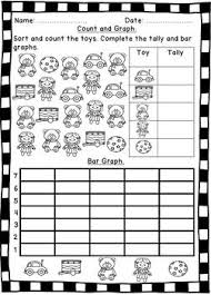 Counting And Graphing Activity Tally Chart And Bar Graph