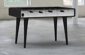 Retro Foos A Foosball Table Inspired By 1950 S Tv Sets Home Crux Foosball Table Design Foosball Table Game Room